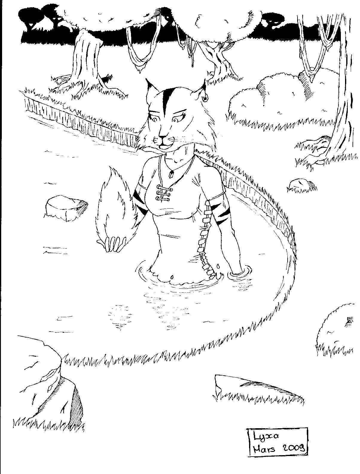 Lyxa et ses pouvoirs
