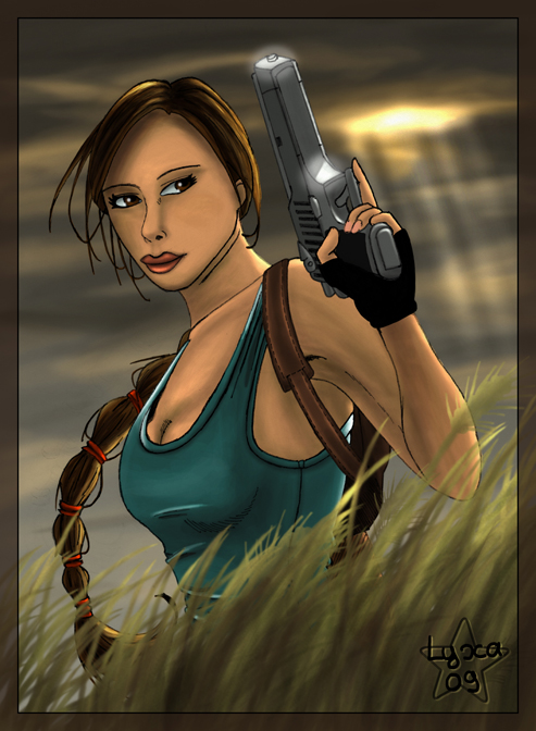 Lara Croft tenue classique
