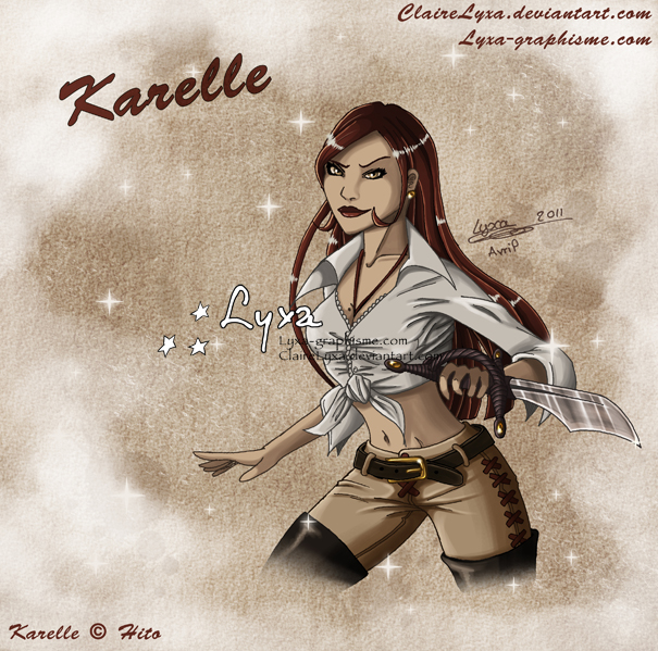 Karelle la pirate
