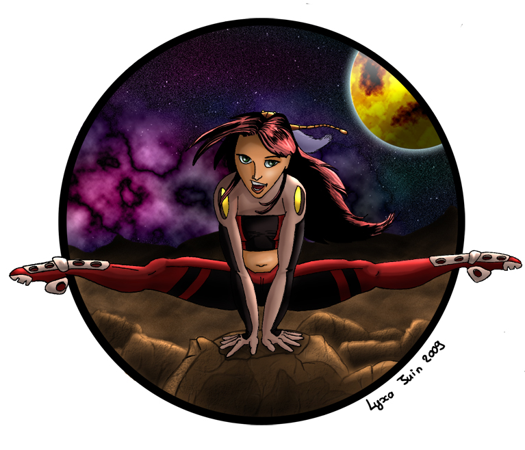 Tessa, l'aventuri�re intergalactique intr�pide 
