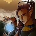 Elfe_dragon_coucher_soleil_fantaisie