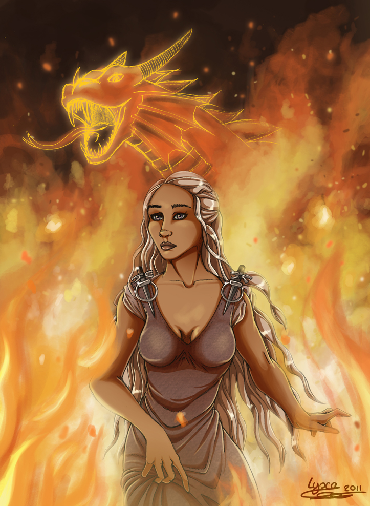 Daenerys Targaryen l'imbrûlée
