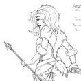 Ygritte_ASOIAF_trone_fer_neige_sauvage_crayon